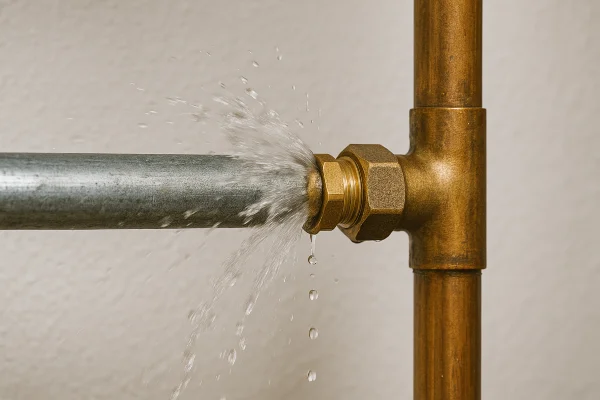 a male technician shaking hands with the customer from The Leander Plumber - Company in Cedar Park, TX - Cedar Park TX